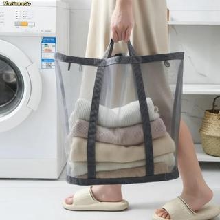 [Vận chuyển nhanh] Giỏ quần áo bẩn THEHOMECO, Giỏ đựng đồ lặt vặt Lưới đựng đồ giặt có thể gập lại, Giỏ đựng đồ chơi trẻ em dung tích lớn có thể treo chất lượng cho Hone