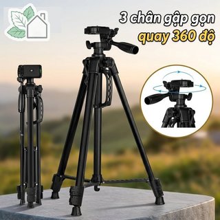 Chân máy di động Giá đỡ điện thoại 360 độ Giá đỡ máy ảnh bằng nhôm có thể điều chỉnh Vlogging du lịch