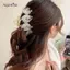 AqToCna Bướm Vuốt Tóc Ba Cá Mập Kẹp Tóc Cho Nữ Dễ Thương Ngọt Ngào Thanh Lịch Kẹp Tóc Phụ Kiện Tóc AqToCna