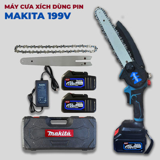 XẢ HÀNG (TẶNG XÍCH DỰ PHÒNG) Máy cưa không chổi than hàng . lưỡi 8 inch,có hệ thống tra dầu tự động