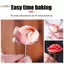 TRTR 2 Chiếc Ống Thép Không Gỉ Đầu Móng Tay Bánh Quy Hoa Trang Trí Kim Chân Đế Kem Chuyển Khay Nướng Bánh Ngọt Dụng Cụ VN