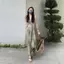 Kích thước cực lớn 150kg béo mm kiểu Pháp Retro Kỳ nghỉ phong cách Đầm đeo chéo nữ Mùa hè mới dáng rộng mỏng hơn Váy dài