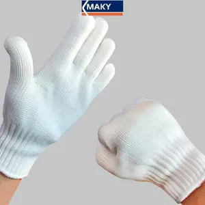 MAKY 150 độ Găng tay chịu nhiệt độ cao Lò nướng Khuôn cách nhiệt Găng tay Găng tay cách nhiệt VN