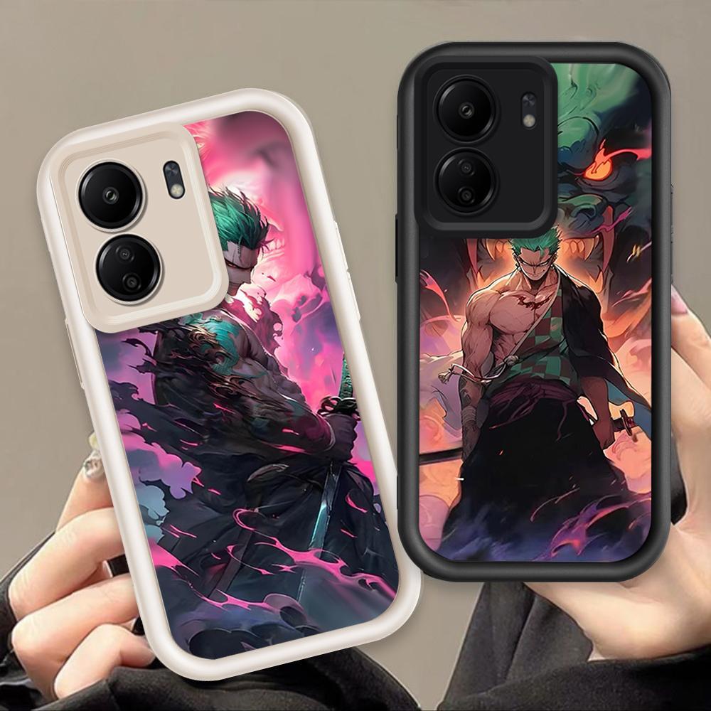 Ốp điện thoại Cho Redmi 13C / POCO C65 Phim Hoạt Hình Silicon Bé Gái Mềm Ốp điện thoại TPU Aurosolon One Piece Angel Eye Chống Sốc Ốp điện thoại