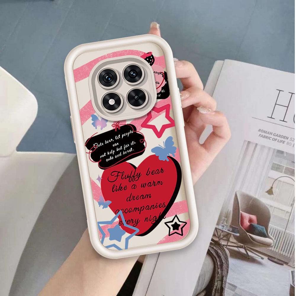 Ốp Lưng Cho Redmi Note 14 Pro 5G Hoạt Hình Silicon Mềm Ốp lưng TPU Tình Yêu Xu Hướng Giày Thiên Thần Mắt Chống Sốc Ốp Lưng