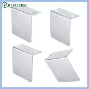 POP 4 Kim Loại Giấy Phép Miếng Dán Giá Đỡ Kim Loại Vuông Biển Số Miếng Dán Giá Đỡ