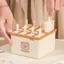TRTR 4 / 8 Lưới Popsicle Khuôn Có Nắp Nhà Làm Tự Chế Đậu Xanh Popsicle Tự Chế Kem Đông Lạnh Khuôn Làm Kem VN
