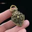 TRTR Đồng Sư Tử Chuông Trang Trí Bàn Phong Thủy Trang Trí Vintage Đồng Móc Khóa Mặt Dây Chuyền Trang Trí Nhà Cửa Phòng Khách VN