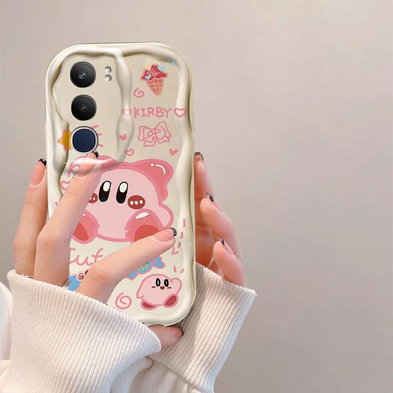 Thích hợp cho VIVO Y19S Pro Y29 Điện thoại thông minh 3D TPU mềm Loopy Kirby Vỏ điện thoại chống sốc