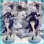 HT2 Genshin Tác Động Đứng Tấm Furina de Fontaine Acrylic Tấm Giá Đỡ Máy Tính Để Bàn Trò Chơi Anime Trang Trí TH2