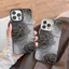 Ốp Lưng Cho OPPO A5X A3 A96 A95 A76 A74 A60 A58 A57 A53 A38 A18 A17 A16 A15 A7 A5 Reno 14 13 12 11 10 Pro 8 7Z 8Z 6 Mạ Acrylic IMD Case Họa Tiết Hoa Đen CYIM423