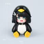 SQ3 Arknights: Quản trị viên Endfield Goo Goo Gaga Penguin Nhân vật hành động Trang trí QS3