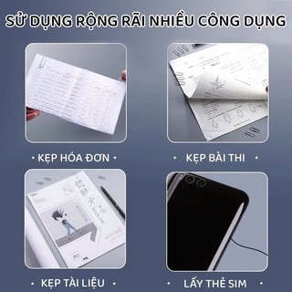 Ghim vòng kẹp giấy kim loại đa màu pastel văn phòng học sinh giữ giấy tờ gọn gàng tiện ích đẹp
