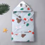Cung cấp cho bé Ôm Chăn lụa Cotton Sản phẩm sơ sinh Ôm Chăn Kính chắn gió Swaddling Túi ngủ Chất liệu cotton nguyên chất VQKB