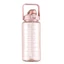 Cốc Nước Dung Tích Siêu Lớn Nữ Mùa Hè 2000Ml Có Cân Ống Hút Cốc Thể Thao Ngoài Trời Giá Trị Cao Bình Nước Di Động NWDI