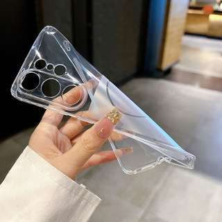 TPU tức thì siêu mỏng thích hợp cho vỏ điện thoại Samsung s26 ultra chống rơi trong suốt màu trơn s24 + / 25fe vỏ bảo vệ