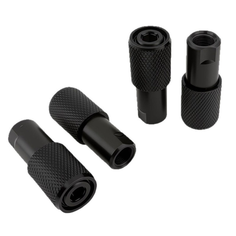 Bộ chuyển đổi máy mài góc trọng lượng nhẹ HL Chuyển đổi sợi M10 sang tiêu chuẩn 6 35Mm Phụ kiện kích thước chuôi lục giác cho máy khoan bước