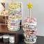 Không Lấy Không Gian Ngôi Sao Vòng Tóc Lưu Trữ Màn Hình Đứng Để Bàn Tidy-up Dây Gỗ Chắc Chắn Cá Mập Kẹp Kệ Ký Túc Xá
