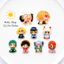 Usopp Sanji Chibi Meme Mini – Set Charm Hải Tặc One Piece cute gồm Luffy Zoro Ace Chopper Yamato Nami resin gắn dép Croc