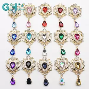 GHX 32 * 60MM Kim Cương Giả Nút Tóc Trâm Trang Sức DIY Phụ Kiện VN