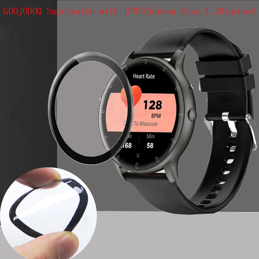 GOOJODOQ Đồng hồ thông minh GOOOJodoQ Phim bảo vệ mềm cho đồng hồ thông minh GOOOJDOQ Phim đồng hồ thông minh bảo vệ màn hình 3D (Không phải kính)