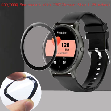 GOOJODOQ Đồng hồ thông minh GOOOJodoQ Phim bảo vệ mềm cho đồng hồ thông minh GOOOJDOQ Phim đồng hồ thông minh bảo vệ màn hình 3D (Không phải kính)