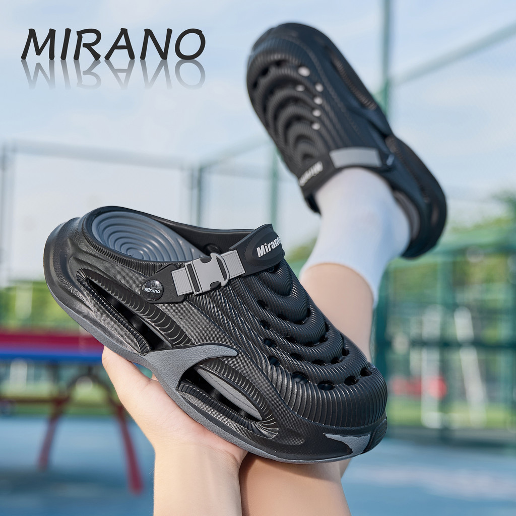 Mirano Dép Nam Thoáng Khí Mùa Hè Chống Trơn Trượt Bãi Biển Chống Trơn Trượt