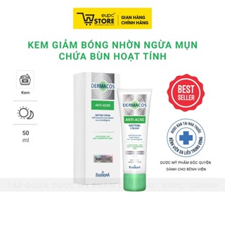 Combo Gel Rửa Mặt & Kem Giảm Bóng Nhờn Dermacos Làm Sạch Sâu, Hỗ Trợ Kiểm Soát Dầu & Cải Thiện Tình Trạng Mụn