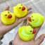 Đồ Chơi Tắm Dạ Quang Vịt Vàng Nhỏ Trẻ Em Bể Bơi Bơi Pinch La Hét Giọng Nói Bé Trai Bé Gái Vịt Bé 5.8