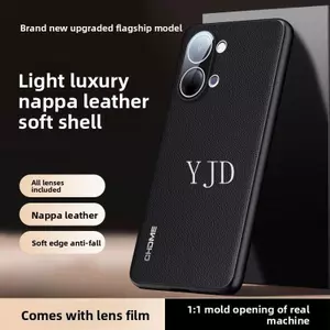 Ốp Lưng Cho Vivo Y05 Y11d Y21 2026 Họa Tiết Da Sang Trọng Ánh Sáng Bao Gồm Tất Cả Ống Kính Mềm Cạnh Chống Rơi Vỏ Điện Thoại
