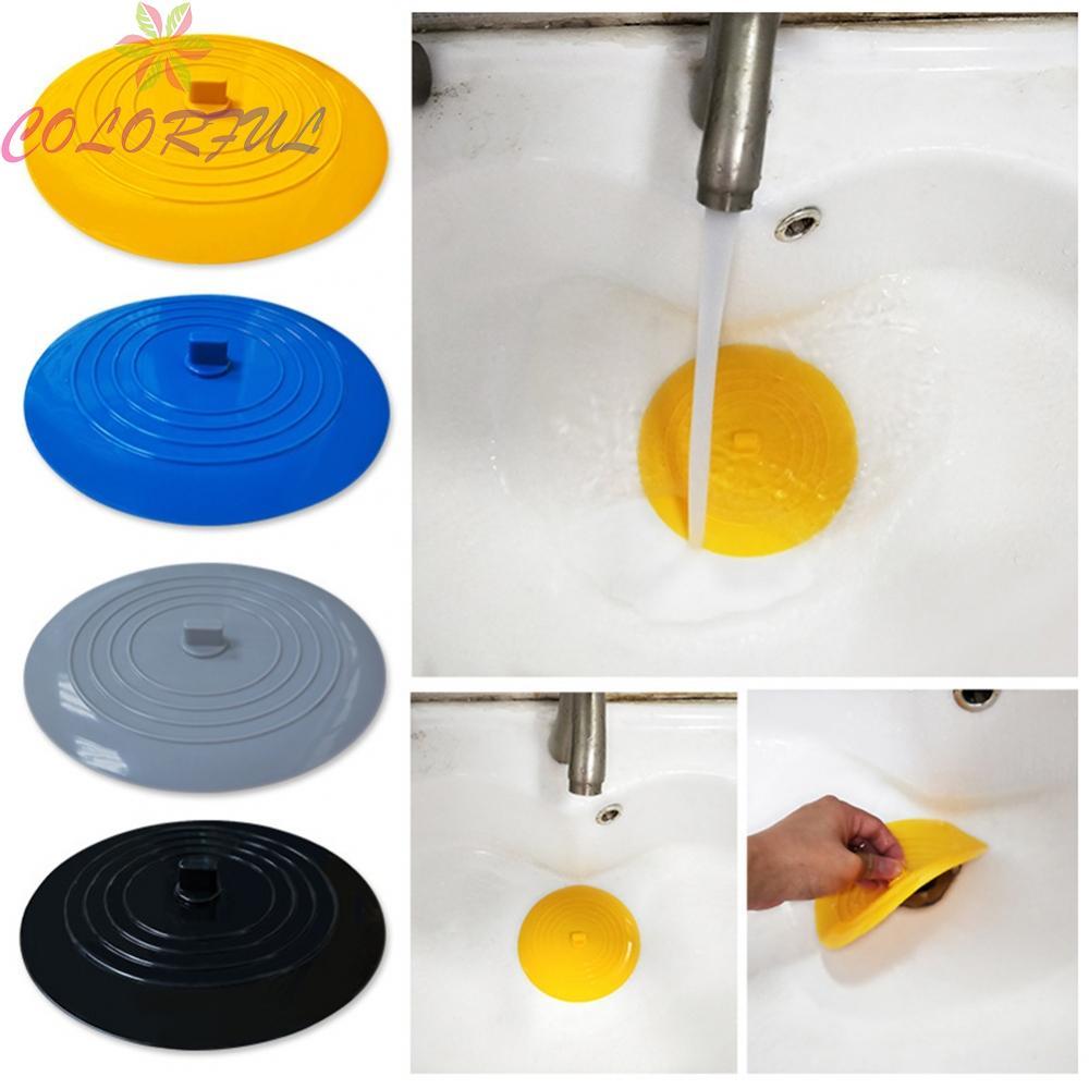 Secure Suction Tub Drain Hair Stopper Sink Cover for Kitchen and Bathroom