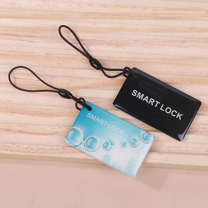 Newsmallbrains 10 Chiếc 13.56Mhz IC Card Tuya TTlo BLE Điện Tử Cửa Thông Minh Lo Card Kỹ Thuật Số Thông Minh Vân Tay Los Unlo Thẻ RFID Nhỏ NSB