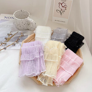 Bao Tay Lái Xe Ren Chống Nắng và Sợi Băng Lụa - Bảo Vệ Tay Khi Lái Xe Ngoài Trời