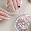 HFSHY 30 Chiếc Ruy Băng Nơ Móng Tay Quyến Rũ Phần Móng Tay Nghệ Thuật Dây Buộc Trang Trí Kawaii Phụ Kiện Làm Móng Tay Thiết Kế Tiếp Liệu VN