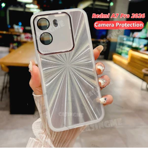 Redmi A7 Pro 2026 Vỏ Silicon Flash Gradient Cho RedmiA7Pro Redmi A7 RedmiA7 Pro A7Pro 4G 5G 2026 Vỏ Điện Thoại Bảo Vệ Ống Kính Máy Ảnh Ốp Lưng Chống Sốc