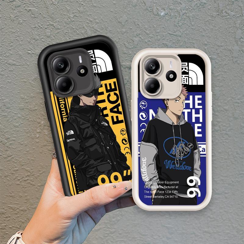Ốp Lưng Cho Redmi Note 14 4G 5G Hoạt Hình Silicon Mềm Ốp lưng TPU Jujutsu Kaisen Anime Mắt Thiên Thần Chống Sốc Ốp Lưng
