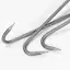 MAKY Bếp Xúc Xích Thịt xông khói Chế Biến Thịt T Móc T-Handle Thịt Boning Móc Cho Nhà Bếp Cửa Hàng Đồ Ăn Nhà Hàng BBQ Dụng Cụ VN
