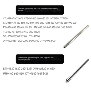 Chất liệu kim loại / tương thích với bảng viết tay Wacom CTL672 472 4100 6100 bảng viết tay đầu bút kim loại PTH460 660 860 đầu bút kim loại