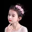 SHUPUN 4 Kẹp Tóc Hoa, Kẹp Tóc Pha Lê Ngọt Ngào Pha Lê, Trang Sức Thiết Kế Hoa Gypsophila Dễ Thương Kẹp Tóc Hoa Tiệc Cưới