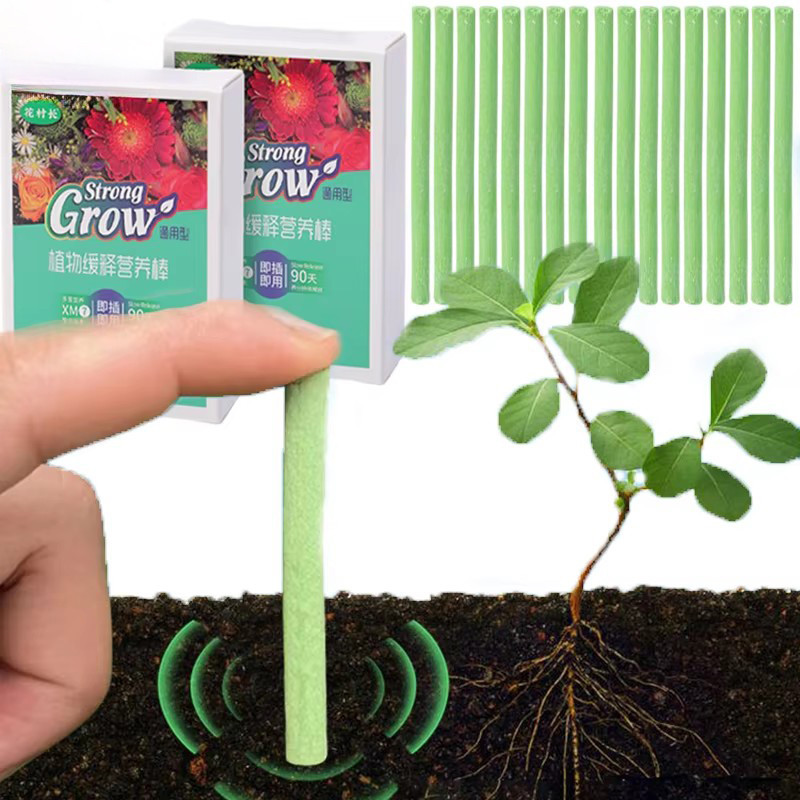 18 Chiếc Cây Phát Hành Chậm Que Phân bón Thanh Dinh Dưỡng Cho Cây Chậu Hoa