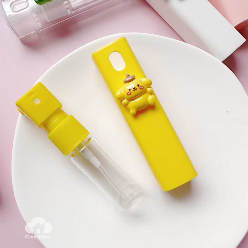 🌤️COD🌤️CHAI XỊT NƯỚC HOA MINI 10ml/ CHAI XỊT PHUN SƯƠNG HÌNH CHỮ NHẬT CHARM SANRIO