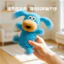 【Ready Stock】 Weird Dog Toy Blue Dog Molar Teeth Cleaning Interactive Accompany Sound Cleaning Oral Sound Relieving Toys xg5S