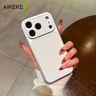 Ốp Điện Thoại Da PU Trắng Thanh Lịch Cho OPPO K14X K13X K12X K10 Reno 8Z 8T 8 Pro Plus 7 SE 7Z 6 5 Lite 5F 5G 4G Vỏ Mềm Đơn Giản Mặt Sau Kinh Doanh Bạc