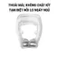 Dụng cụ kẹp mũi hỗ trợ giảm ngáy silicone êm ái nhỏ gọn dễ sử dụng