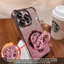 Ốp Lưng Trong Suốt Cho Google Pixel 10 9 9A 8A 7A 8 7 Pro XL Sang Trọng Dễ Thương Giá Đỡ Xoay Đứng Phong Phú Mạ Mềm Vỏ Điện Thoại