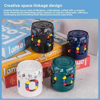 OUSXA Soda Can Fidget Toy, Con quay hồi chuyển ngón tay Nhựa Bóng xoay, Con quay vòng quay ngón tay
