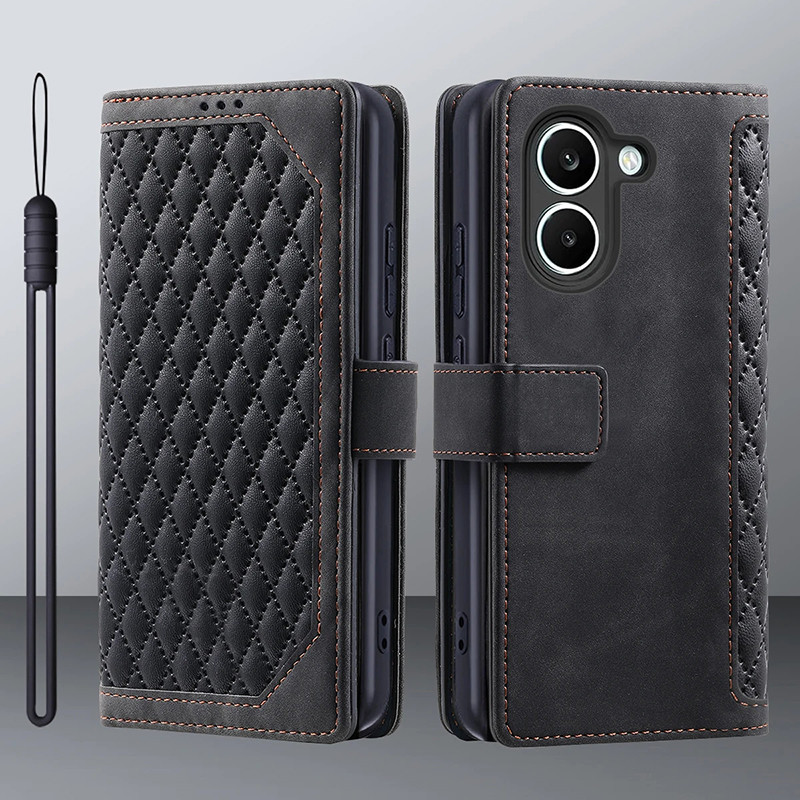 Ốp Điện Thoại Ví Cho Xiaomi Poco X8 Pro / X8 Pro Max, Có Giá Đỡ Thẻ Đế Da Lật Từ Tính Vỏ Bảo Vệ Chống Sốc