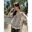 Ren Kẻ Sọc Phong Cách Hàn Quốc, Nơ Dễ Thương - Perfect Cho Mùa Du Lịch Hè