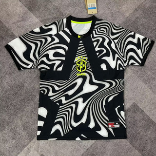 2026-27 Hollywood Brazil Jersey Fan Phiên Bản Tùy Chỉnh Tên Số Miếng Dán AAA + S-4XL Chất Lượng Cao Cấp Thoáng Khí Nhanh Khô Độ Ẩm Wicking Áo Bóng Đá Người Lớn Nam Bóng Đá Đồng Phục