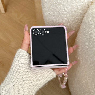 Ins tưởng tượng kỳ lân hoạt hình dễ thương có dây chuyền vỏ điện thoại cho samsung z flip 7 6 5 4 3 flip7 flip6 flp5